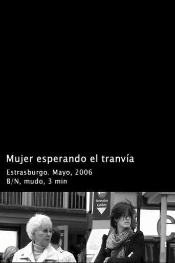 Mujer esperando al tranvía movie poster - Entertainment content