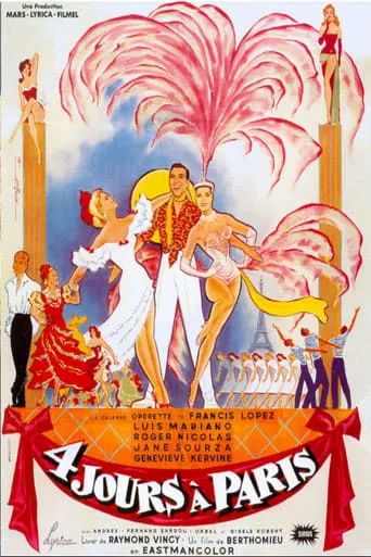 Four Days in Paris movie poster - Rated 5.3/10