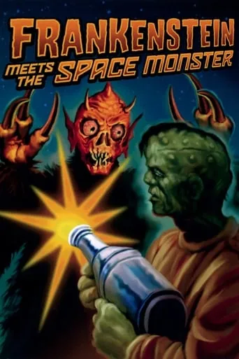 Frankenstein Meets the Space Monster movie poster - Rated 4.6/10