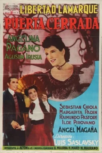 Puerta cerrada movie poster - Rated 5/10
