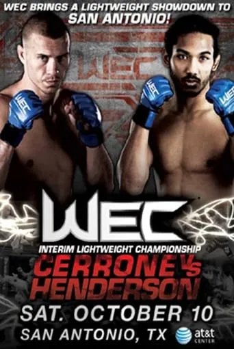 WEC 43: Cerrone vs. Henderson movie poster - Rated 3.8/10