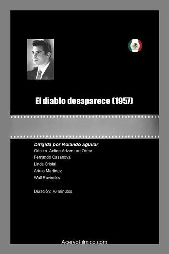 El diablo desaparece movie poster - Rated 5/10
