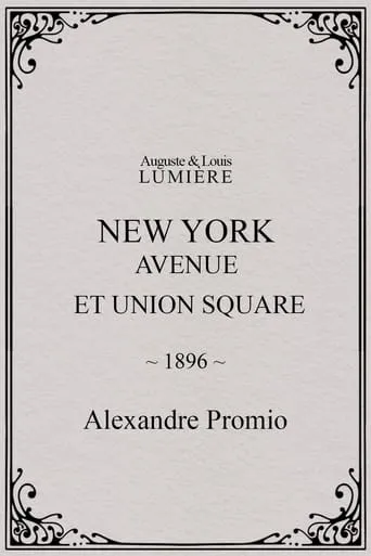 New York, Avenue et Union Square movie poster - Rated 4.4/10
