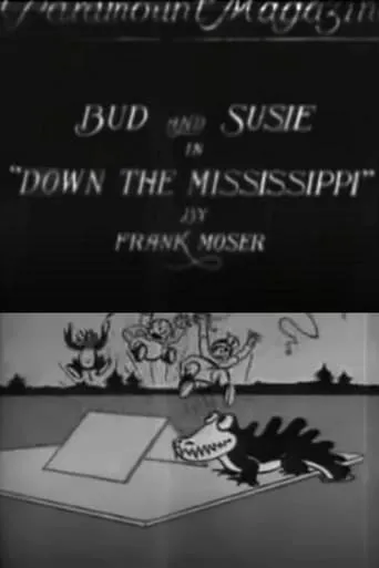Bud and Susie in Down the Mississippi movie poster - Rated 3/10