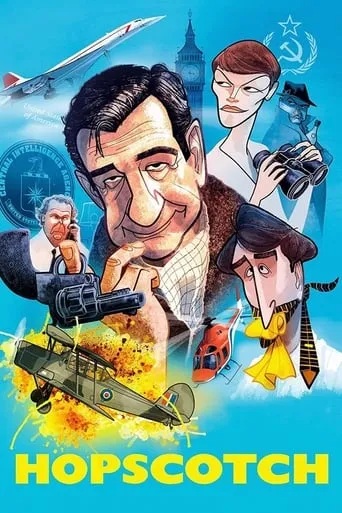 Hopscotch movie poster - Rated 6.985/10
