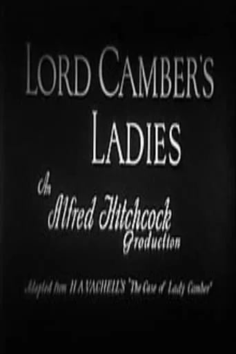 Lord Camber's Ladies movie poster - Rated 6/10