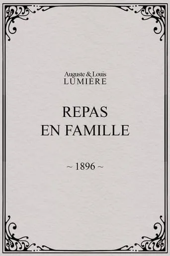 Repas en famille movie poster - Rated 2.3/10