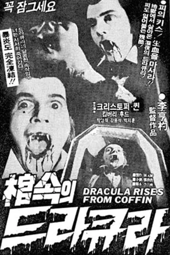 Dracula Rises from Coffin movie poster - Rated 5.3/10