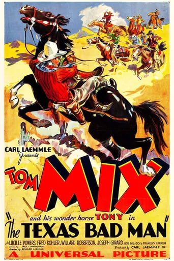 The Texas Bad Man movie poster - Rated 1/10