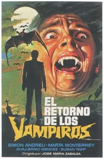 The Return of the Vampires movie poster - Rated 1.5/10