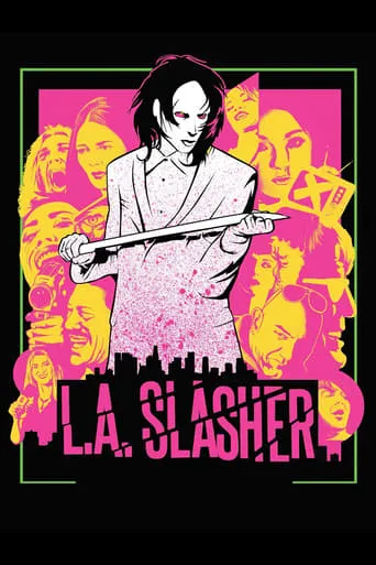 L.A. Slasher movie poster - Rated 4.8/10