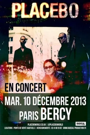 Placebo In concert Paris 2013 movie poster - Rated 8/10