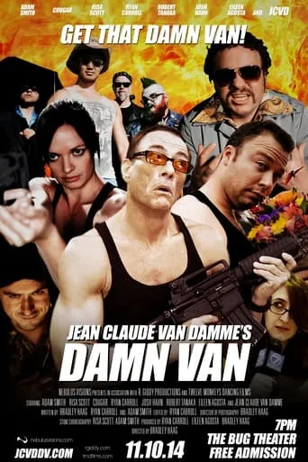 Jean Claude Van Damme's Damn Van movie poster - Rated 10/10