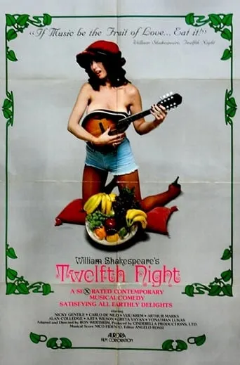 William Shakespeare's Twelfth Night movie poster - Rated 1/10