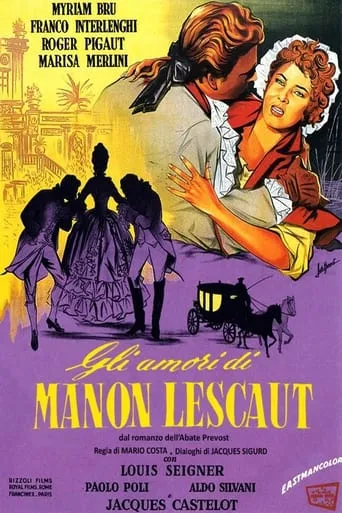 The Lovers of Manon Lescaut movie poster - Rated 3.5/10