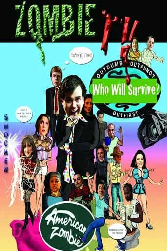Zombie TV movie poster - Rated 4/10