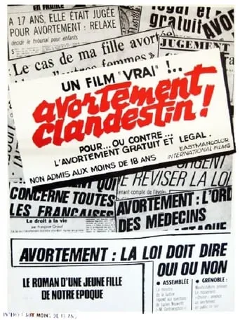 Avortement clandestin! movie poster - Entertainment content
