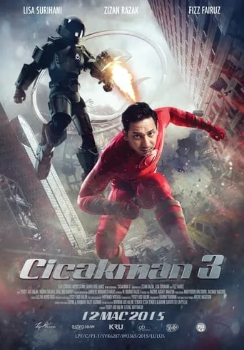 Cicakman 3 movie poster - Rated 5.7/10