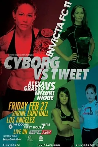 Invicta FC 11: Cyborg vs. Tweet movie poster - Rated 3/10