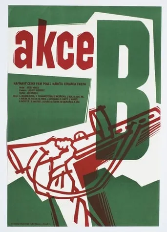 Action B movie poster - Rated 4.5/10