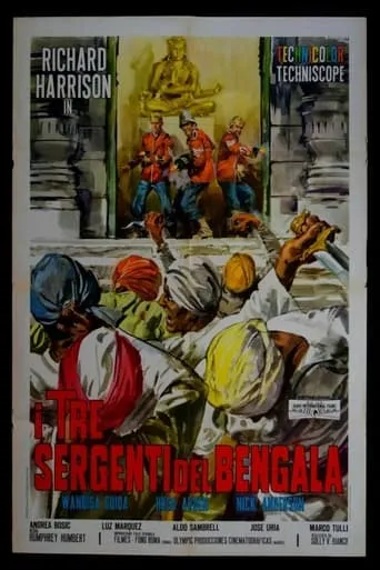 Three Sergeants of Bengal movie poster - Rated 6/10