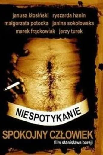 Niespotykanie spokojny człowiek movie poster - Rated 7/10