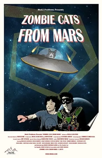 Zombie Cats from Mars movie poster - Rated 3.5/10