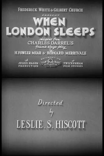 When London Sleeps movie poster - Entertainment content