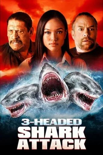 3-Headed Shark Attack movie poster - Rated 4.5/10