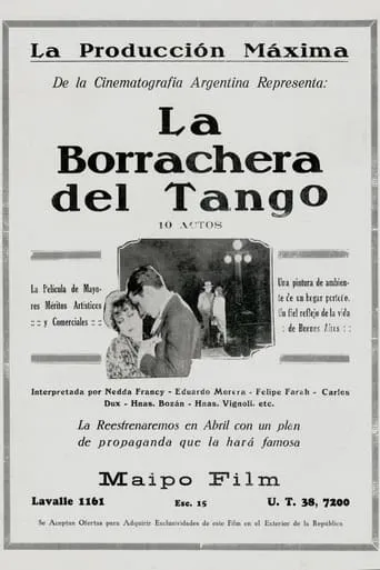 La borrachera del tango movie poster - Entertainment content
