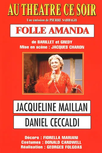 Folle Amanda movie poster - Rated 6.2/10
