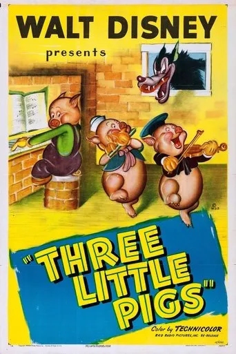 Three Little Pigs movie poster - Rated 6.9/10