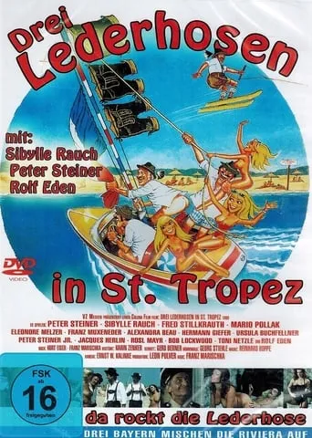 Three Lederhosen in St. Tropez movie poster - Rated 3.2/10