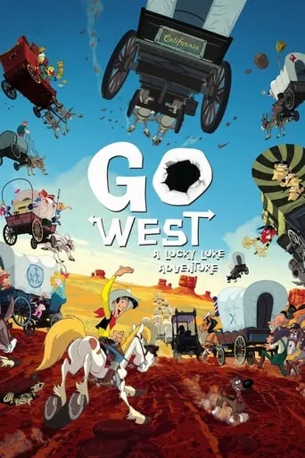 Go West: A Lucky Luke Adventure movie poster - Rated 6.2/10