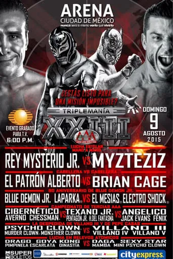 AAA TripleMania XXIII movie poster - Rated 1.2/10