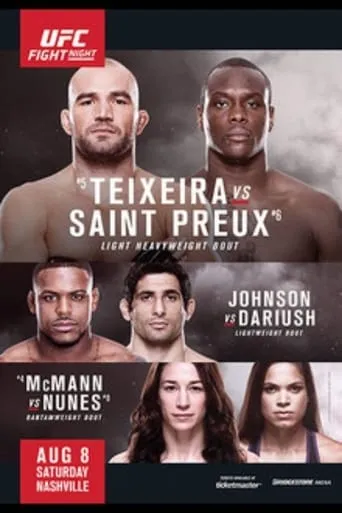 UFC Fight Night 73: Teixeira vs. Saint Preux movie poster - Entertainment content