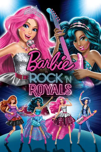 Barbie in Rock 'N Royals movie poster - Rated 6.9/10