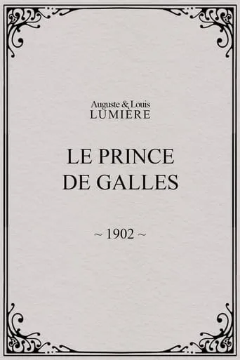 Le prince de Galles movie poster - Rated 4.8/10