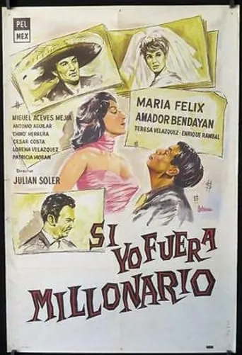Si yo fuera millonario movie poster - Rated 4.5/10