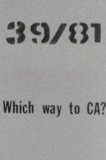39/81 Which Way to CA? movie poster - Rated 10/10