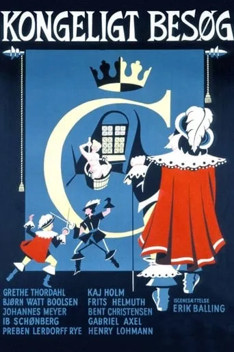Kongeligt besøg movie poster - Rated 6/10