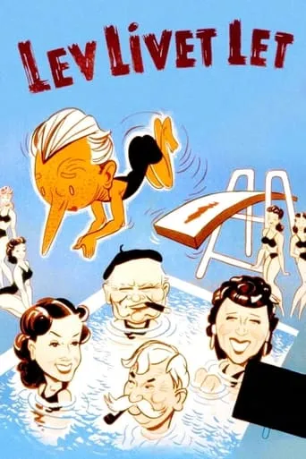 Lev livet let movie poster - Rated 6.5/10