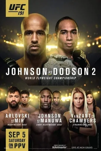 UFC 191: Johnson vs. Dodson 2 movie poster - Entertainment content