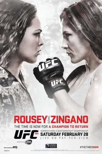 UFC 184: Rousey vs. Zingano movie poster - Entertainment content