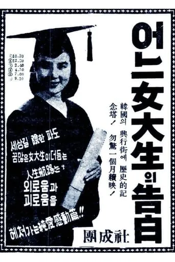 A College Woman's Confession movie poster - Rated 6.5/10