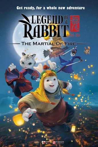 Legend of a Rabbit: The Martial of Fire movie poster - Rated 5/10