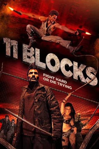 11 Blocks movie poster - Rated 3.7/10