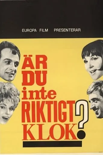 Är du inte riktigt klok? movie poster - Rated 6/10