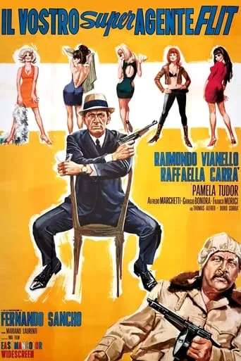 Il vostro superagente Flit movie poster - Entertainment content