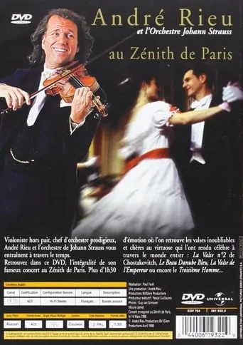 Andre Rieu - Au Zenith de Paris movie poster - Entertainment content